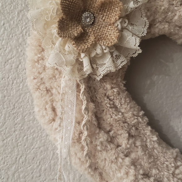 wreath heart decor - Picture 5 of 6